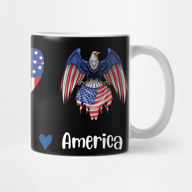 peace love america, united state, gift for teachers by twitaadesign